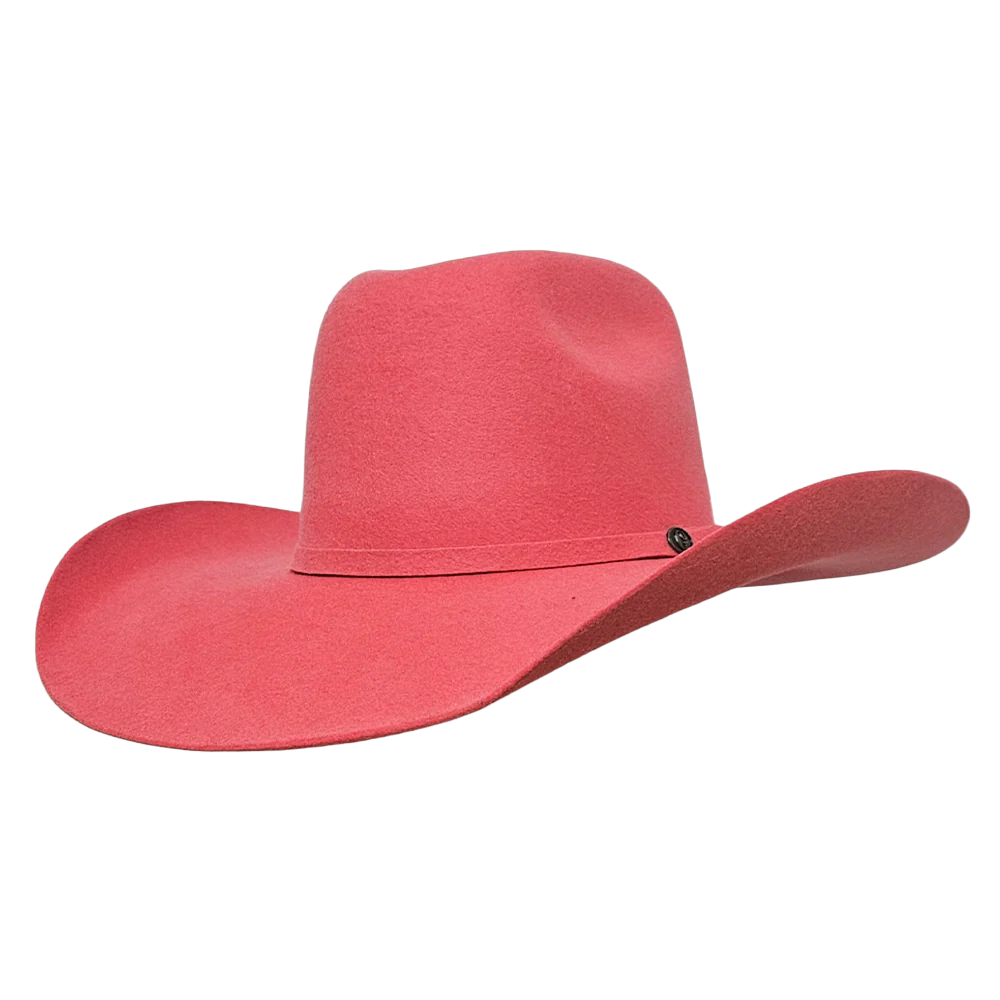 American Dark Pink - Wool Cashmere – Burned Brims display picture 3