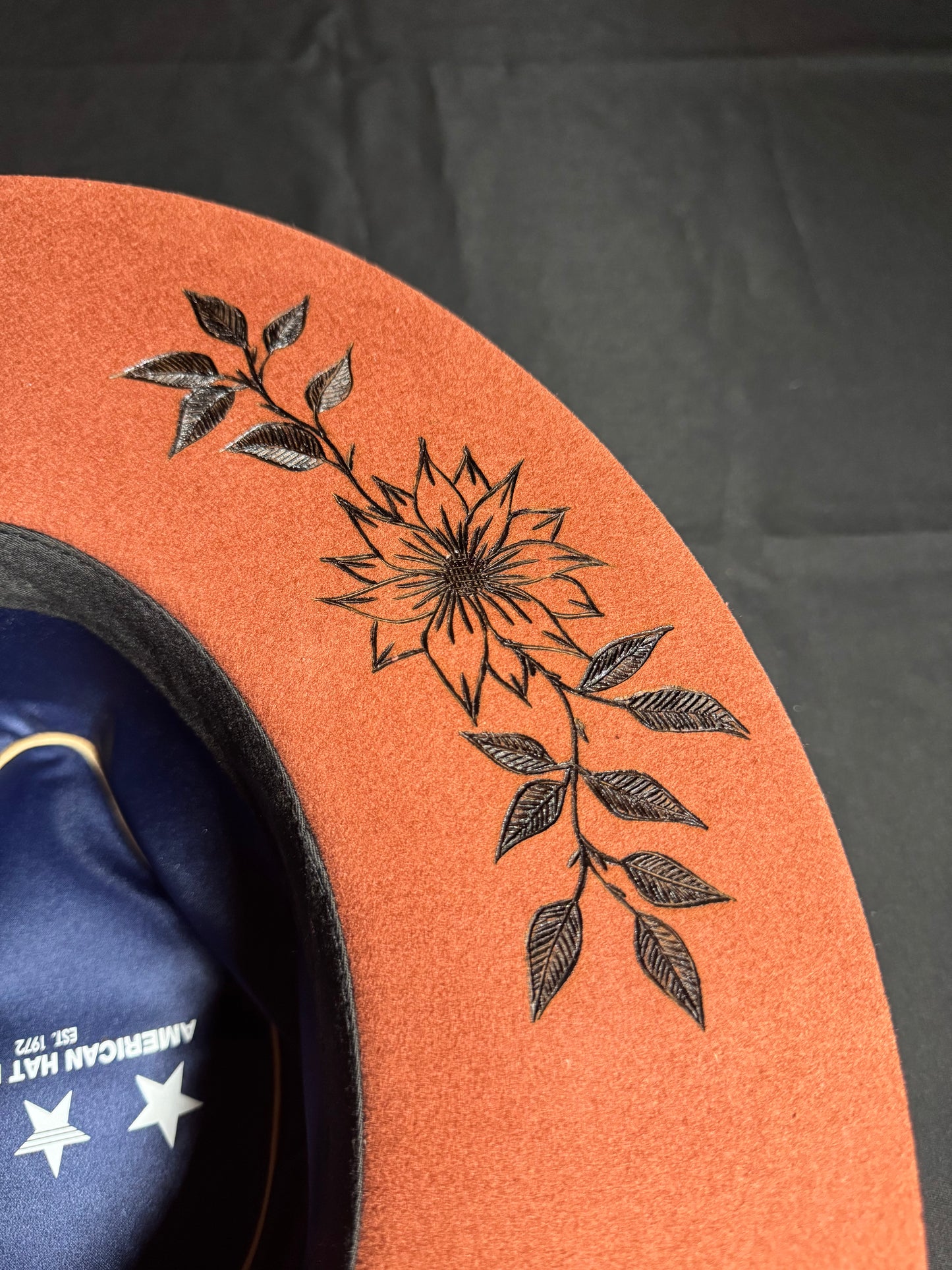 Sunflower with Bird and Twig Rust