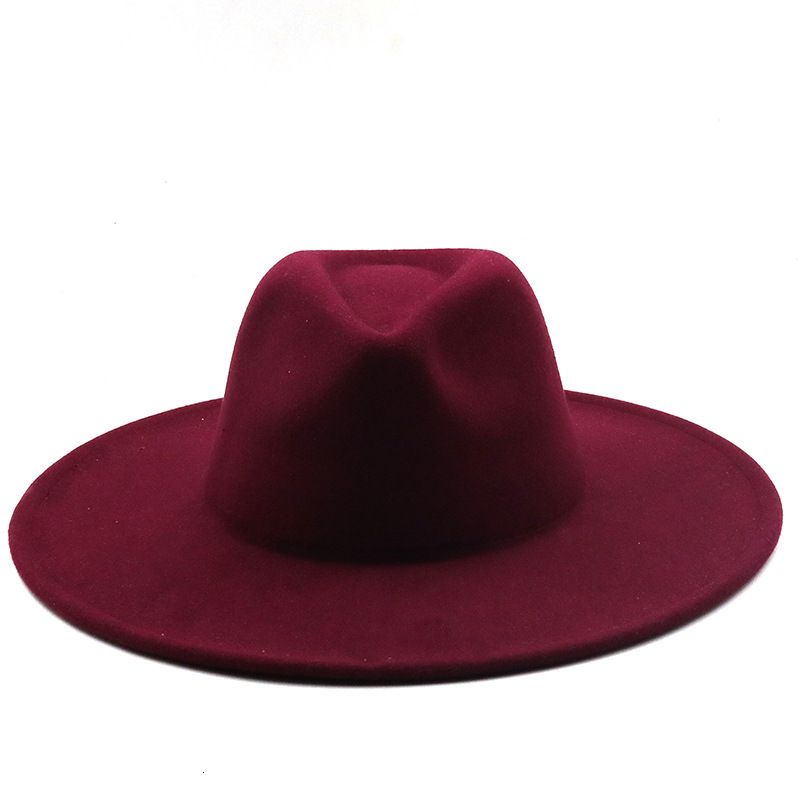 Poly Cotton Hat Dark Red