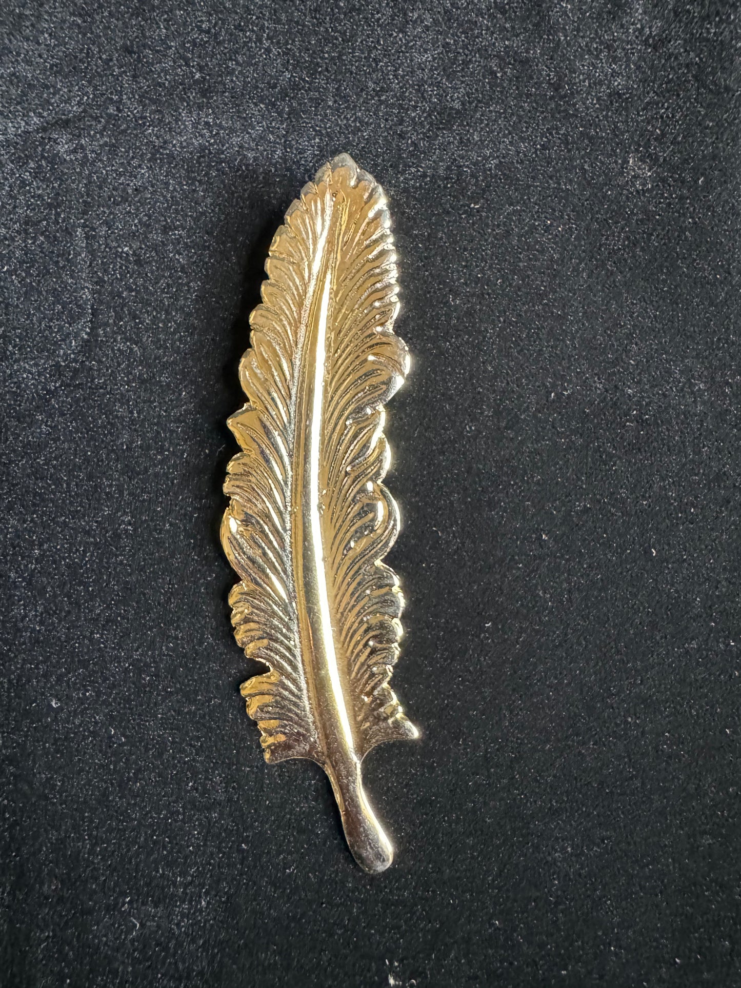 Metal Feather Gold