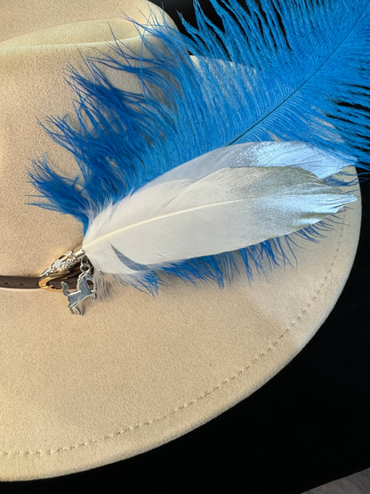 Custom Feather 106 Horse Charm